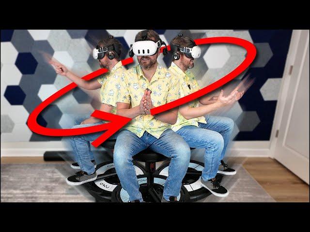 I Tested A Chair That Spins When I Turn My Head In VR... And It's Kind Of Awesome