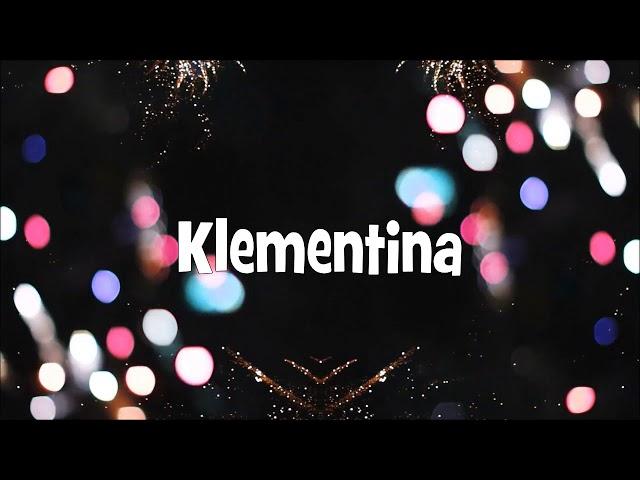 Happy Birthday Klementina!