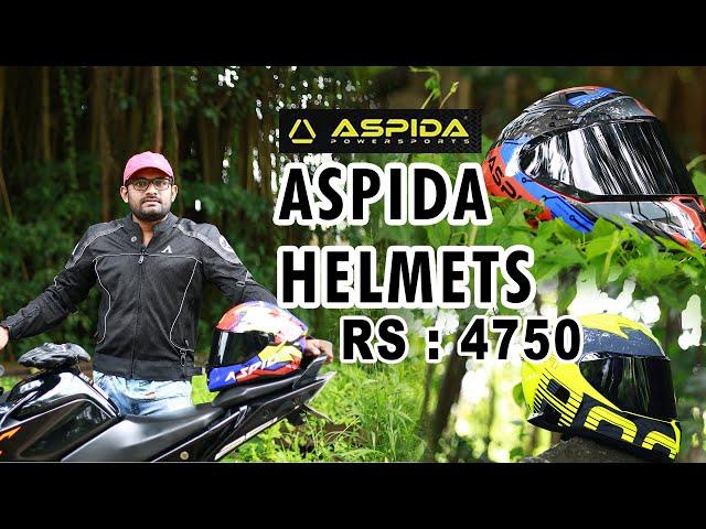 ASPIDA HELMETS REVIEW AND ITS FEATURES BY VIMAL KALLATH /   MOTO HAWK