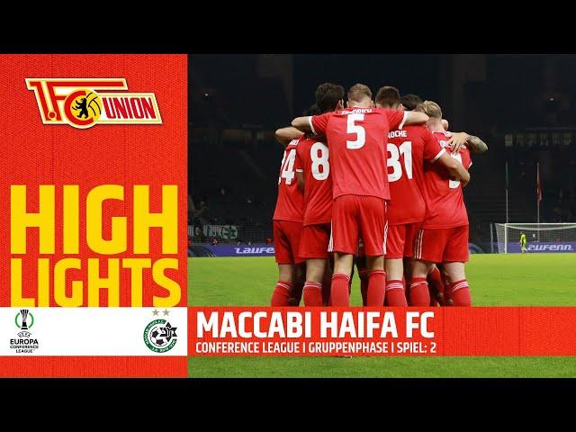 Der 1. Sieg! 1. FC Union Berlin - Maccabi Haifa 3:0 Highlights | UEFA Conference League