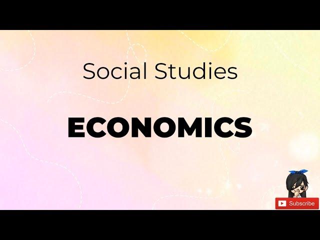 LET Social Studies | Economics | LET Reviewer