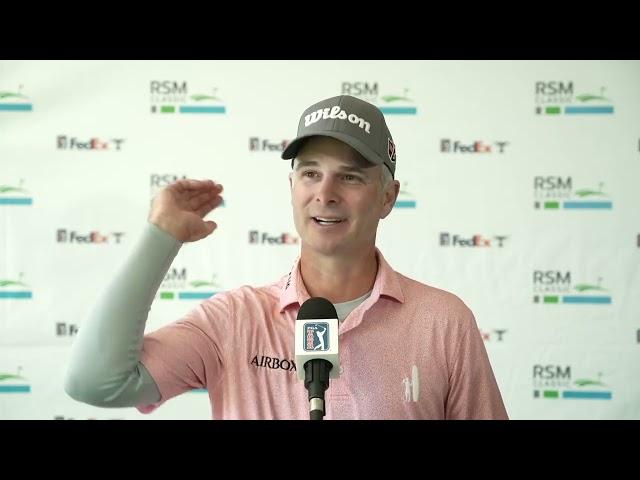 Kevin Streelman Friday Flash Interview 2022 The RSM Classic · Round 2