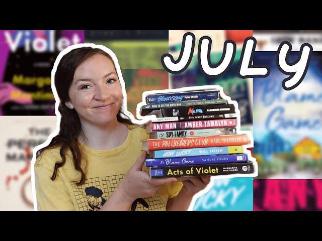 July Wrap Up 2022 // a pretty good reading month?!