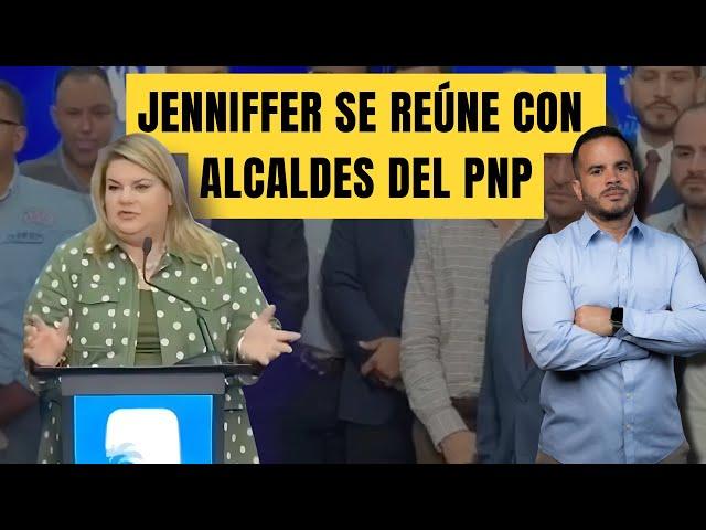 Jenniffer González se reúne con alcaldes PNP