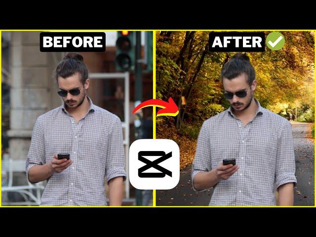 How To Change Video Background In CapCut (No Green Screen) I CapCut Editing Tutorial