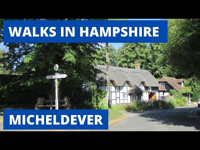 WALKS IN HAMPSHIRE at MICHELDEVER (RIVER DEVER)