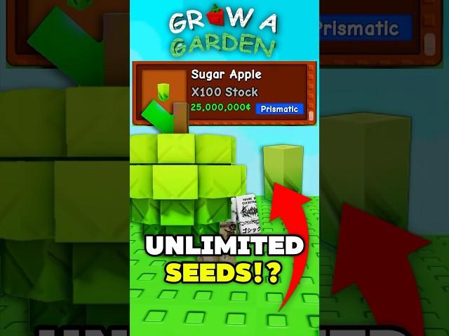  *DO THIS* GET UNLIMITED SUGAR APPLES?! | Grow A Garden Summer Update Glitch method #growagarden