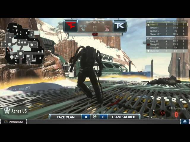 UMG Orlando 25k - Pool Play - Team Kaliber vs. Faze - Game 1