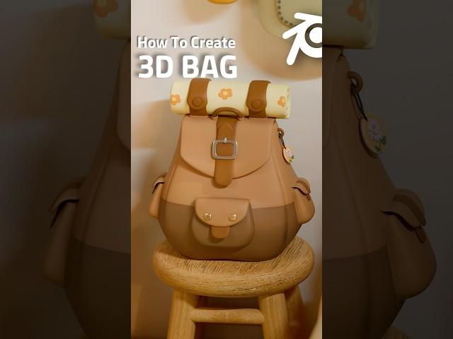3D 백팩 만들기 #블렌더 #블렌더3d #블렌더강좌 #3dart #3dmodeling #blender3d