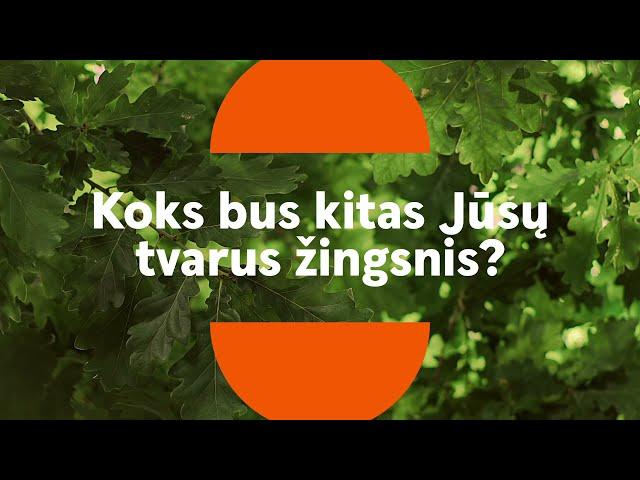 Po tvarų žingsnį — visų labui