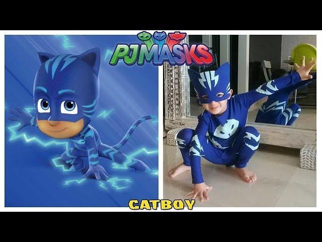 Disney PJ Masks Characters in Real Life