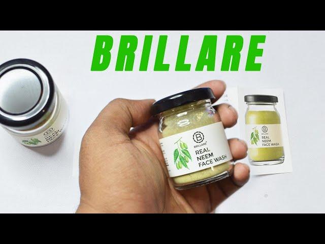 Brillare Real Neem Face Wash Unboxing