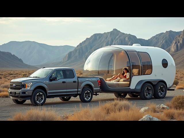 35 Most Innovative Luxury Mini Camper Trailers You'll Love to Tow | Luxurious Motor Homes