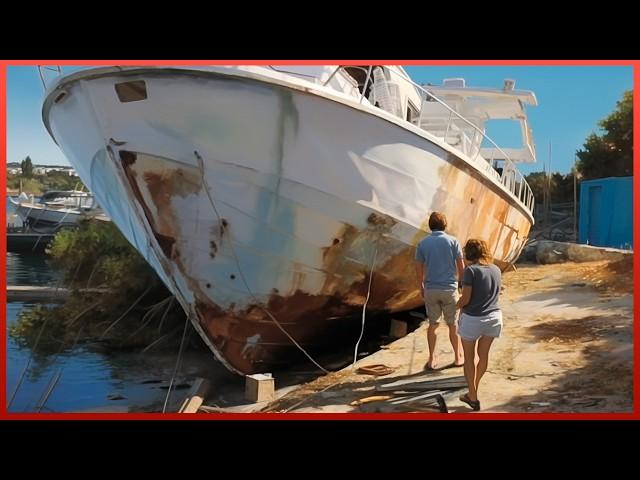 Family Buys $2500 Old YACHT and Renovates it Back to New | Start to Finish by @SailingMelody