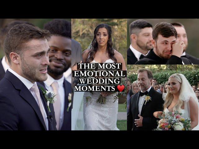 Emotional Wedding Moments 2022 Compilation  first Looks, grooms crying & more! You will cry 