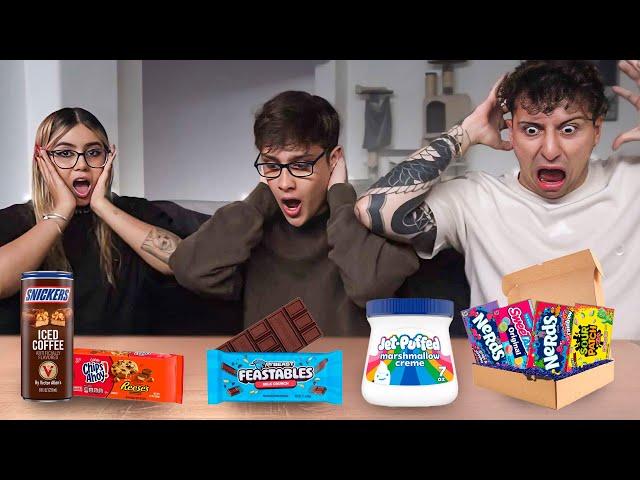 COLOMBIANOS PROBANDO DULCES AMERICANOS *CON LA TRIPLE P* 