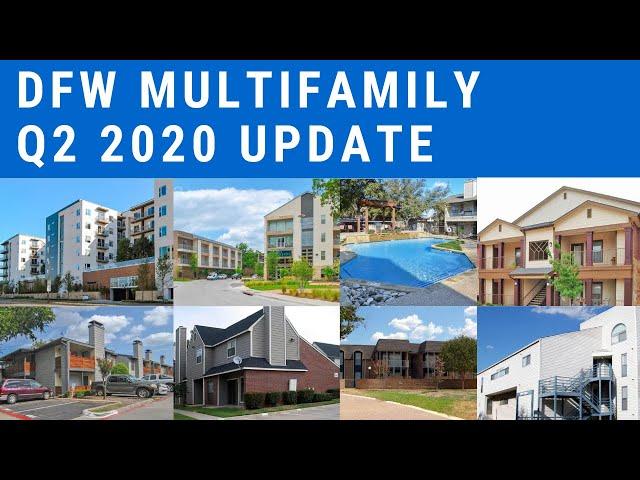 Dallas Fort-Worth (DFW) Multifamily update (Q2 2020)