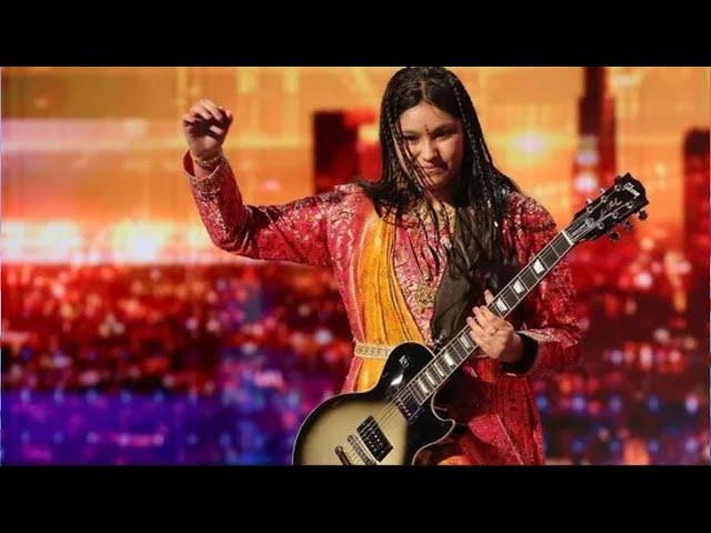 Maya Neelakantan 10-Year-Old Indian Prodigy ROCKS America's Got Talent With Fusion Performance