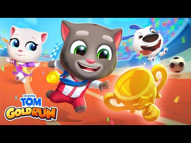 Ready To Be A Champion?  NEW Talking Tom Gold Run Update (Official Trailer)