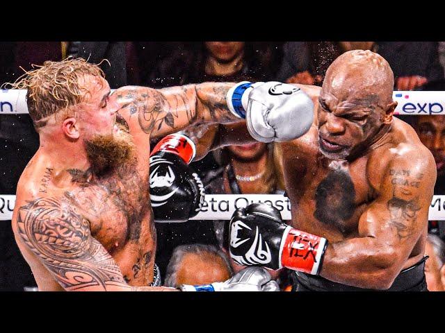 FULL Last Round of Jake Paul vs Mike Tyson  @Netflix