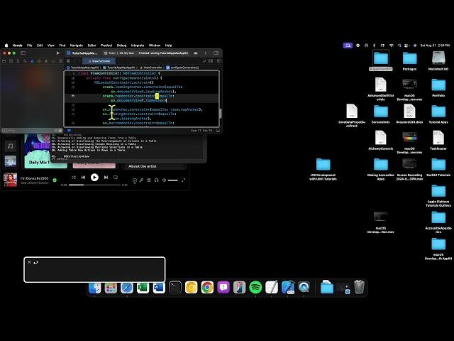 macOS Development with AppKit - 30 - NSScrollView