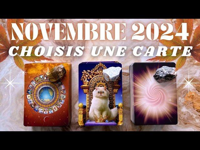 VOTRE MOIS DE NOVEMBRE 2024  GUIDANCE & PRÉDICTIONS 3 CHOIX