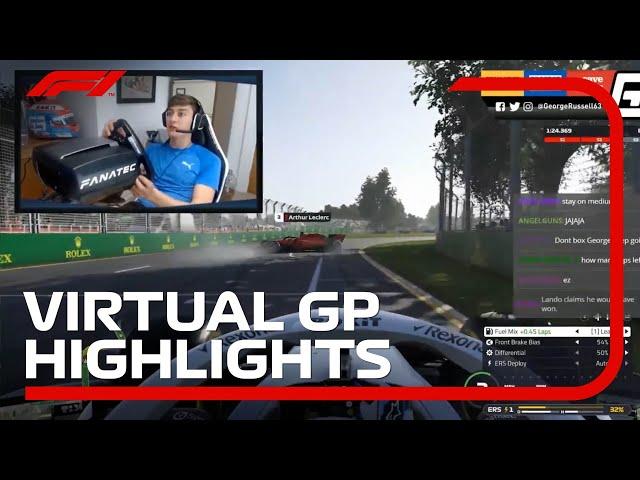 F1 Esports Virtual Grand Prix Highlights | Aramco