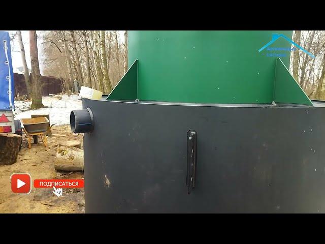 Септик для частного дома под ключ  Станция очистки сточных вод Итал Био 8