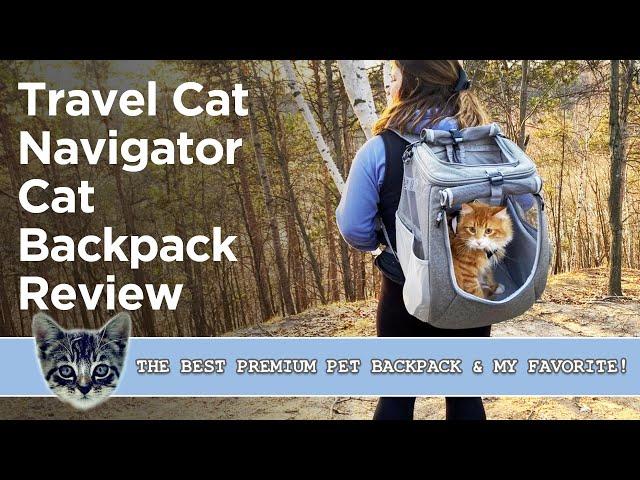 Travel Cat Navigator Convertible Cat Backpack Review: The Best Premium Pet Backpack AND My Favorite!