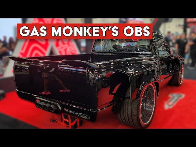 Richard Rawlings & Gas Monkey's OBS Build Spotted At SEMA | Paparazzi Style Look At The GMC  Truck