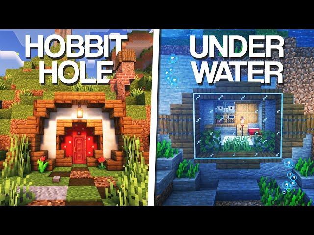 Minecraft: 3 Simple Starter Houses