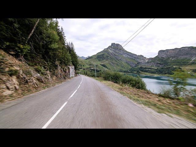 Cormet de Roselend from Beaufort (France) - Indoor Cycling Training