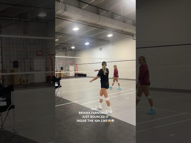 10ft line hit | short #volleyball