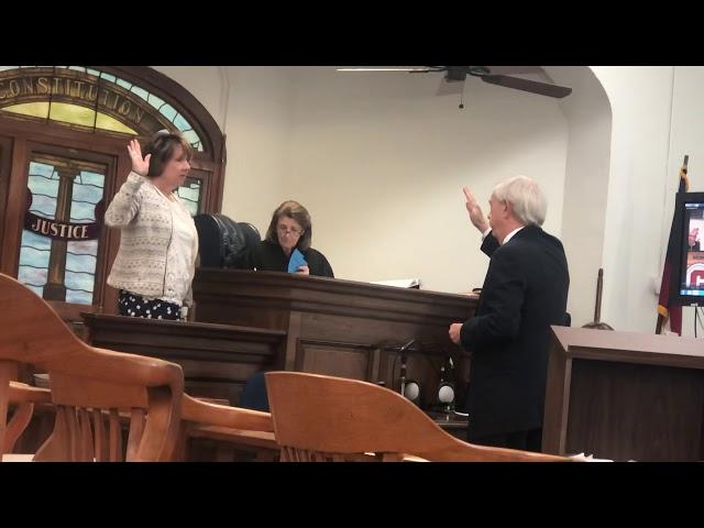 Julia Houston testifies in John Agnew Recall hearing