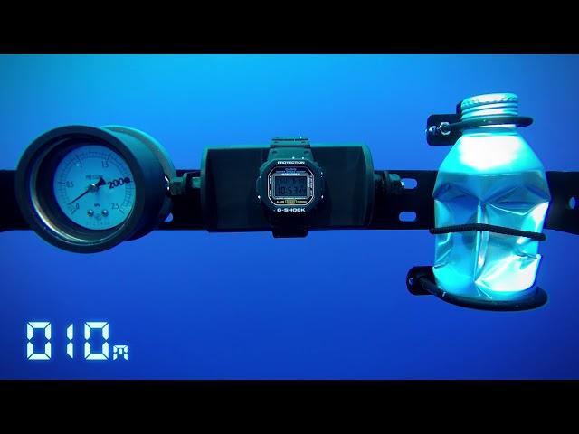 G-Shock Challenge The Limit Water Test | DW-5600