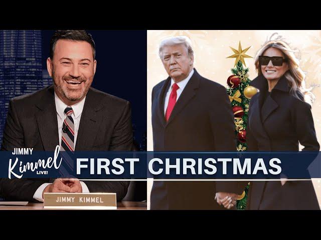 Hilarious! Jimmy Kimmel Roasts Trump and Melania’s First Christmas Messages - Holiday Must-Watch!