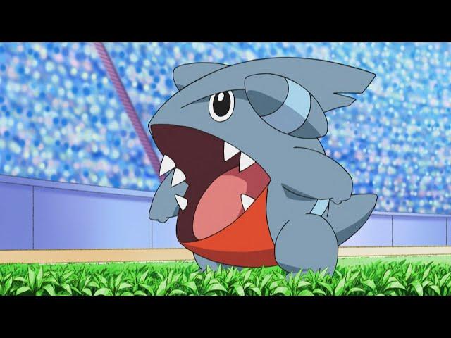 Ash's Gible's Battles