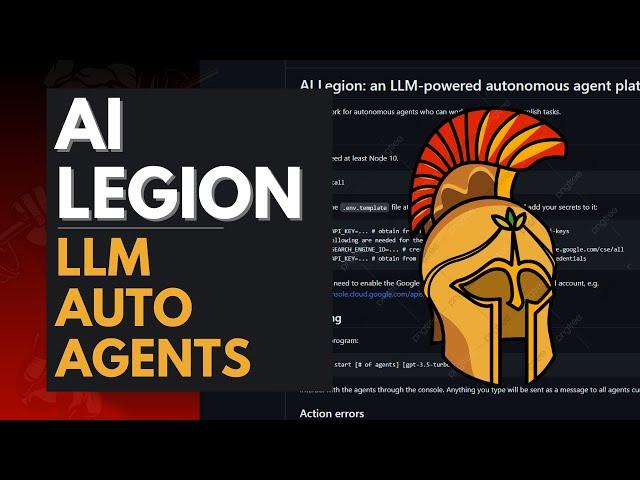 AI Legion: LLM-Powered Autonomous Agent Platform