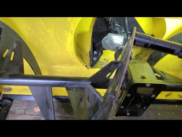 Snow blower impeller kit explained on John Deere 47" snowblower.