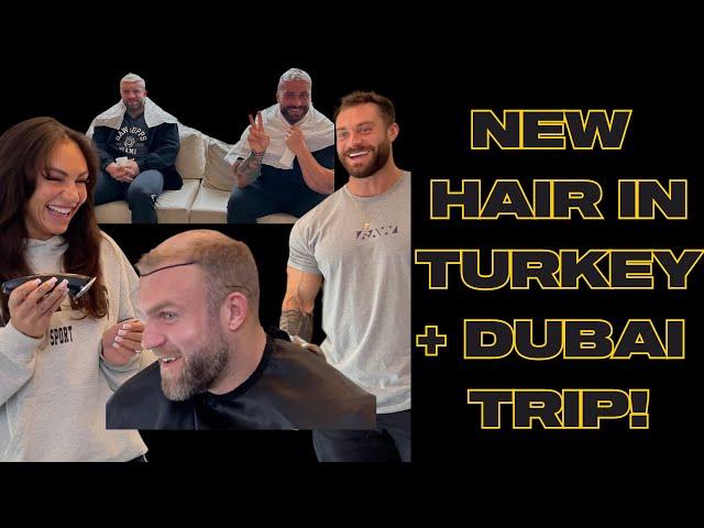 Hair Transplant with CBUM + Dubai trip with RAW Nutrition /  Iain Valliere