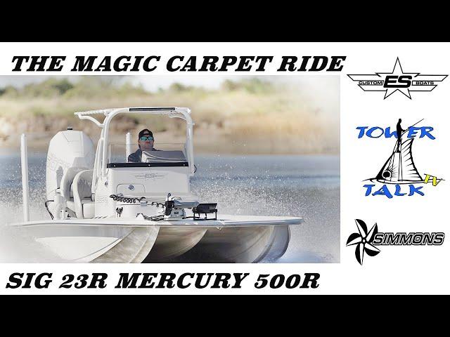 Fastest Salt Water Fishing Boat  Made ES Custom SIG 500 Mercury Racing