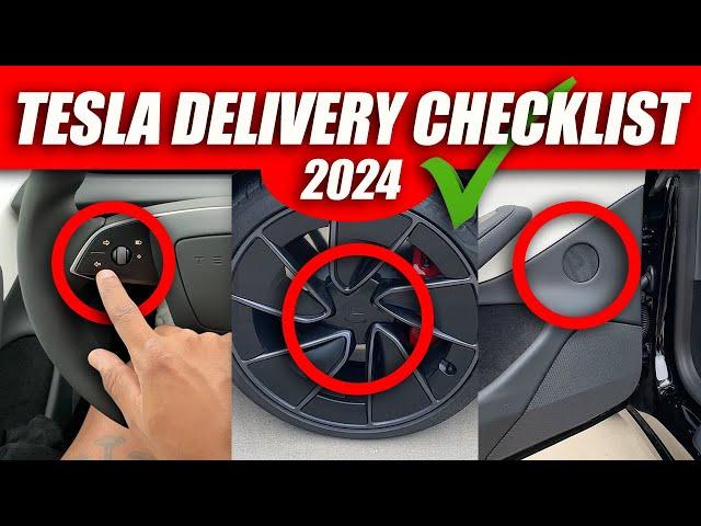 Tesla Delivery Day Checklist 2024: Everything to Inspect