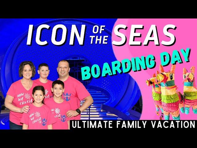 Boarding Day Icon of the Seas | Ultimate Cruise Vacation | Adventure Ocean | Surfside | The Pearl