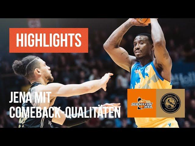 Comeback Qualität! Science City Jena - Basketball Löwen Braunschweig - Highlights aus dem BBL Pokal