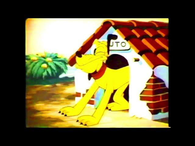 Walt Disney Cartoon Classics intro - Aquí Esta Donald 1987 (VHS, AUDIO NO ORIGINAL)