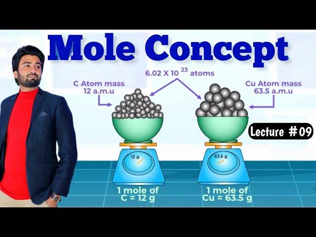 Concept of Mole Class 11 || Gram Atom || Gram Molecule || Gram Ion || Gram Formula #mole