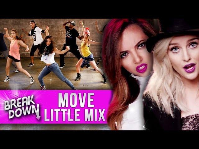 Little Mix - "Move" Music Video Dance Tutorial - Clevver Breakdown