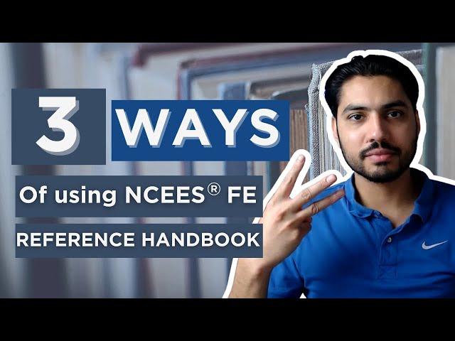 How to use FE Reference Handbook during FE Electrical and Computer exam?