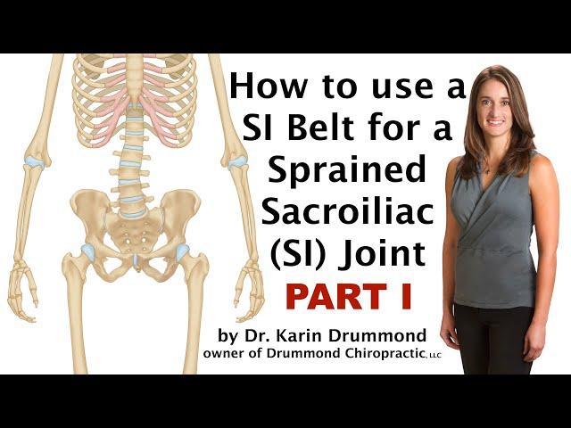 SI Belt Part 1 of 3 - How To Use An SI Belt For Sacroiliac (SI) Sprains