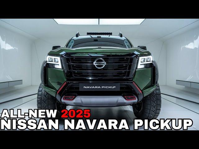 2025 Nissan Navara Unveiled! - The most powerful pickup?